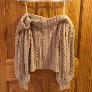 Knit sweater